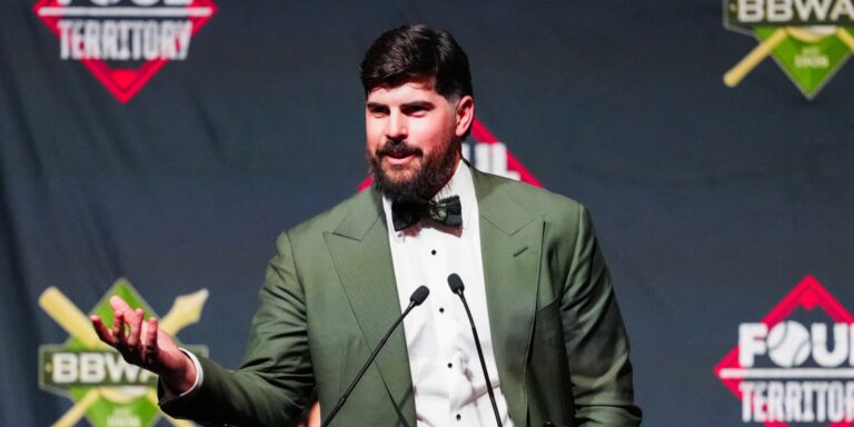 Carlos Rodón gives update on elbow rehab at NY Baseball Writers’ Gala