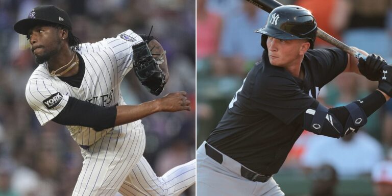 Yankees trade prospect T.J. Rumfield to Rockies for right-hander Angel Chivilli