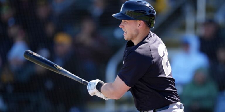 Ben Rice working to improve against lefties in 2026