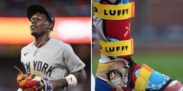 Jazz Chisholm Jr. wears One Piece gear on Opening Day