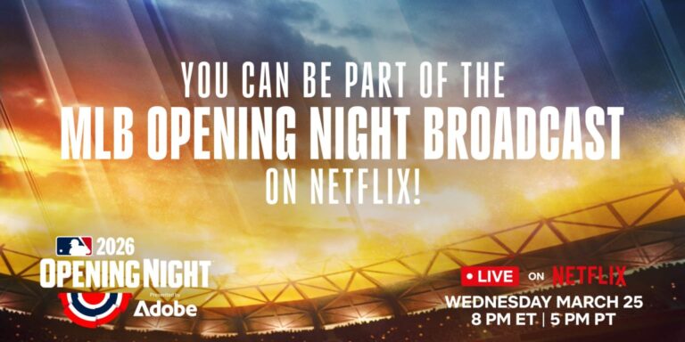 Netflix wants fans to submit “Take Me Out to the Ball Game” clips for Opening Night