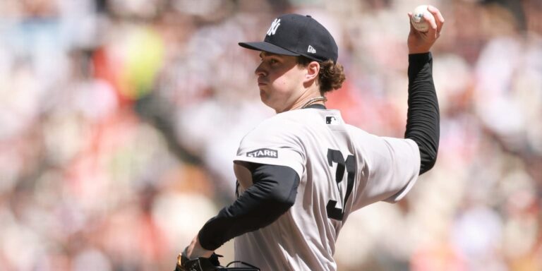 Cam Schlittler strikes out eight in first Yankees start of 2026