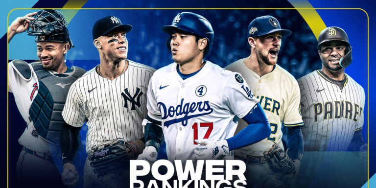 MLB Power Rankings for week ending April 12