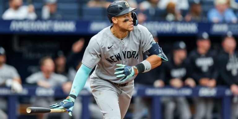 Aaron Judge homers in Yankees’ loss to Rays