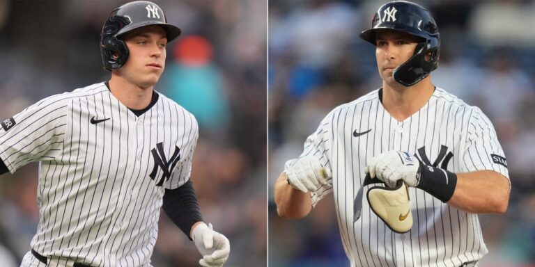 Ben Rice out of starting lineup against left-hander