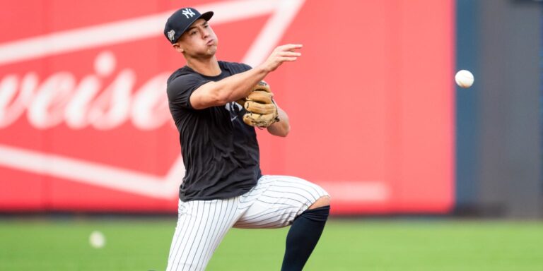 Anthony Volpe nearing return from left shoulder surgery