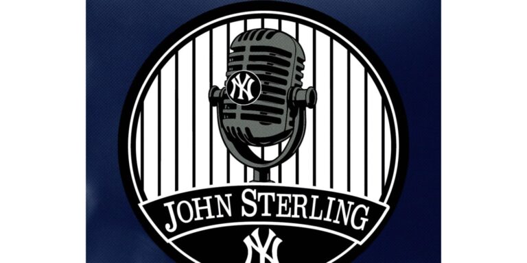 Yankees memorial patch for John Sterling