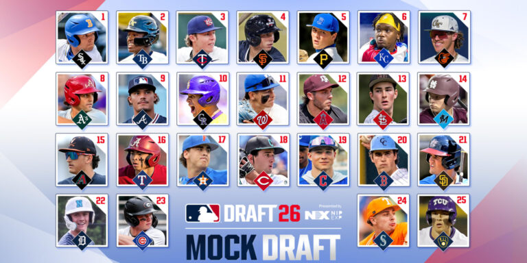MLB Pipeline 2026 mock draft June 25