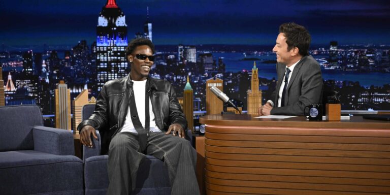 Jazz Chisholm Jr. appears on NBC’s The Tonight Show Starring Jimmy Fallon