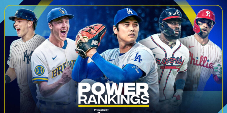 MLB Power Rankings for week of June 28, 2026
