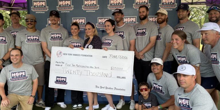 New York Yankees team up with First Tee for HOPE Week