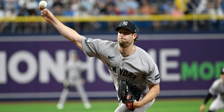 Gerrit Cole pitches 6 1/3 strong innings against Rays