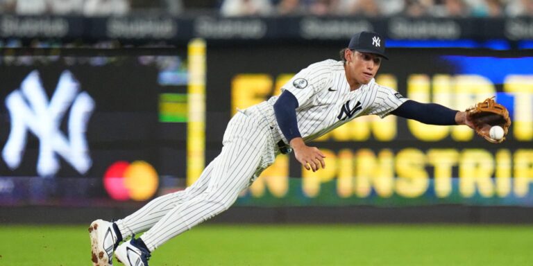 George Lombard Jr. puts defense on display in Yankees’ loss