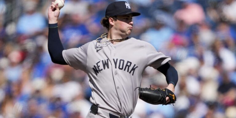 Cam Schlittler pitches 5 1/3 innings against Blue Jays
